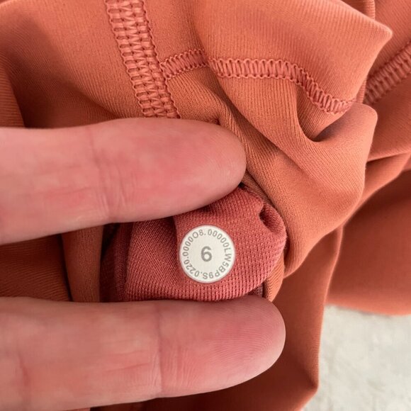 Lululemon Wunder Under High-Rise Tight 28" *Full-On Luxtreme Leggings Orange 6 - Picture 8 of 8